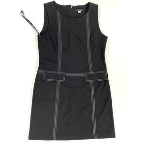 Tommy Hilfiger Women's Black Dress Sleeveless Size 10 Knee Length